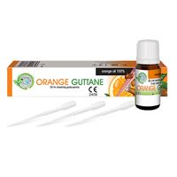 ORANGE GUTTANE olej k rozpouštění gutaperči, 10 ml + pipeta