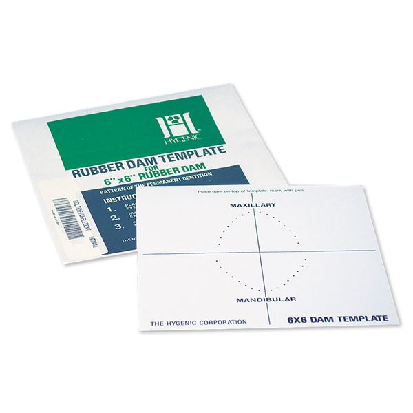 Šablona Hygienic Dental Dam  152 mm 