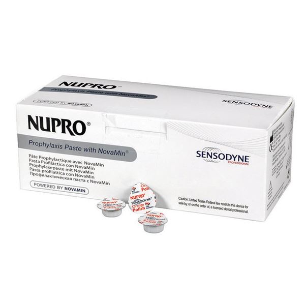 Nupro Sensodyne čistící orange s fluoridy 175x1,9g kalíšky