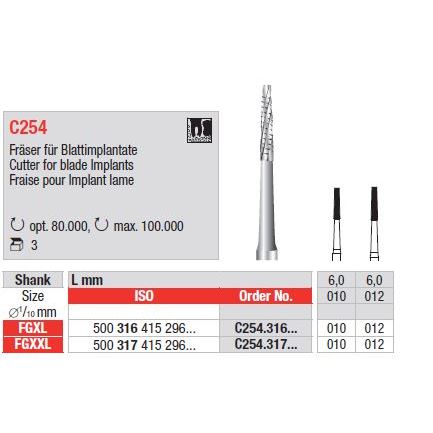 Chirurgická fréza FGXXL C254.317.010 (3ks/bal)