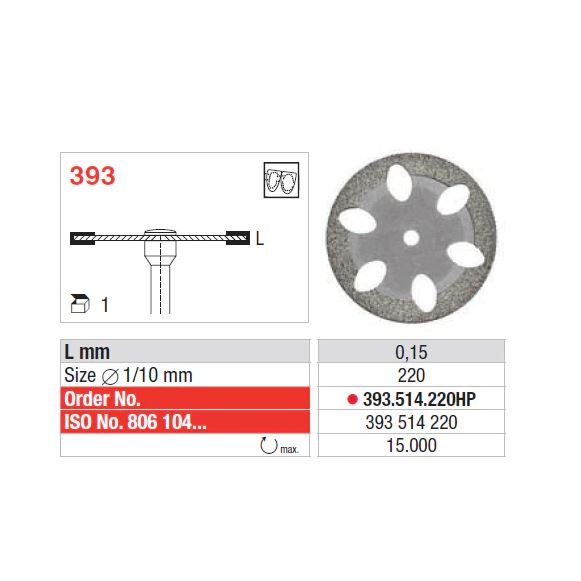 Disk diamantový SF 393.514.220 