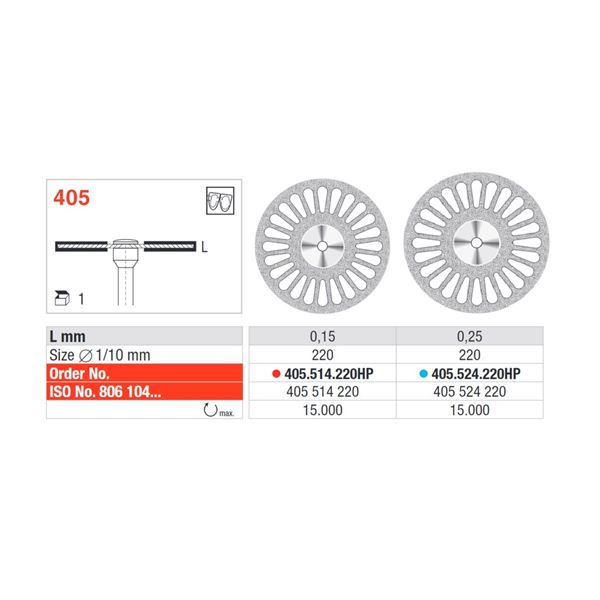 Disk diamantový SF 405.514.220