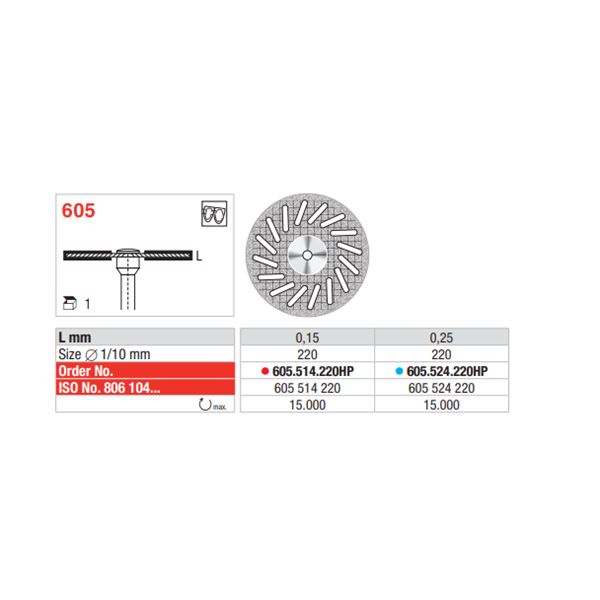 Disk diamantový SF 605.524.220