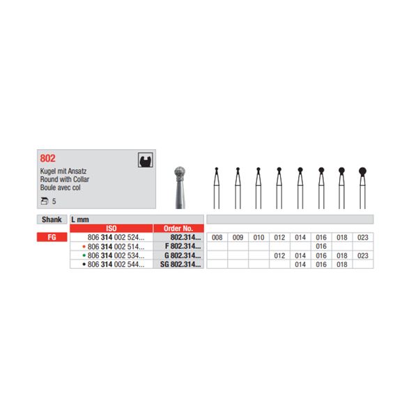 Diamant FG 802.023 (5ks/bal)