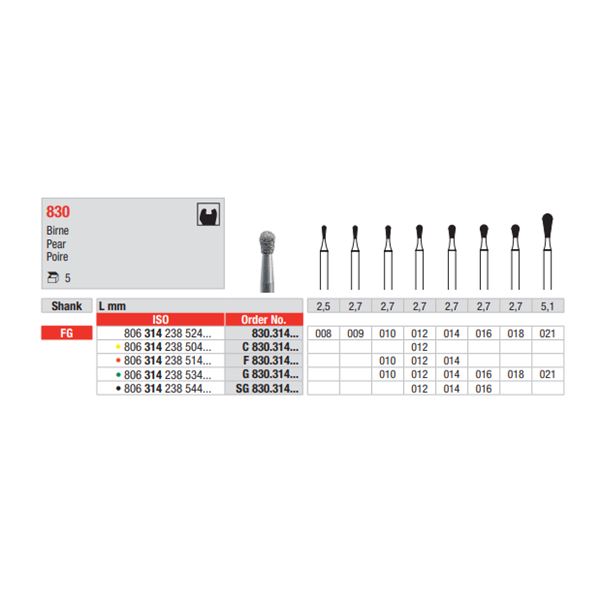 Diamant FG 830.008 (5ks/bal)