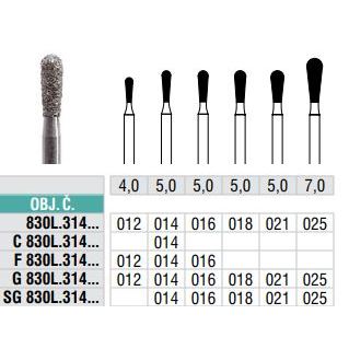 Diamant FG 830L.014F (5ks/bal)