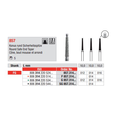 Diamant FG 857.014G (5ks/bal)