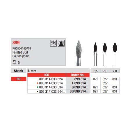 Diamant FG 899.027 (5ks/bal)