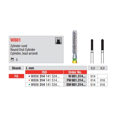 Diamant FG White Tiger GW881.014 (3ks/bal)