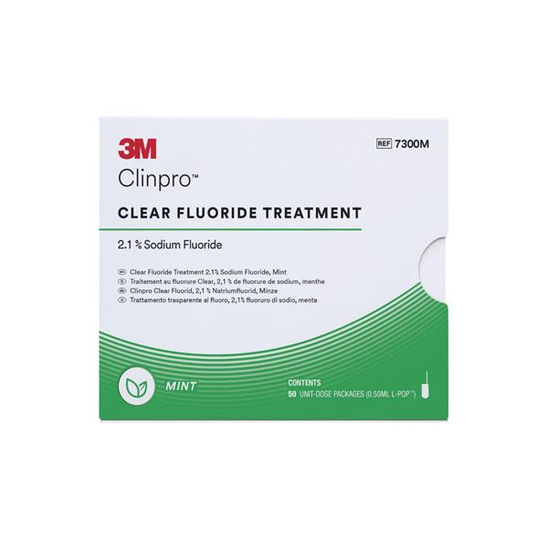 Clinpro Clear Fluoride lízátka L-Pop