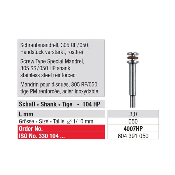 Mandrel  4007  6 ks