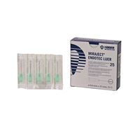 Miraject Endotec Luer, 21G průměr 0,80mm, zelená