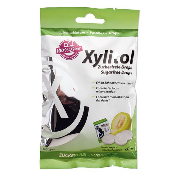 Xylitol Drops meloun 26ks