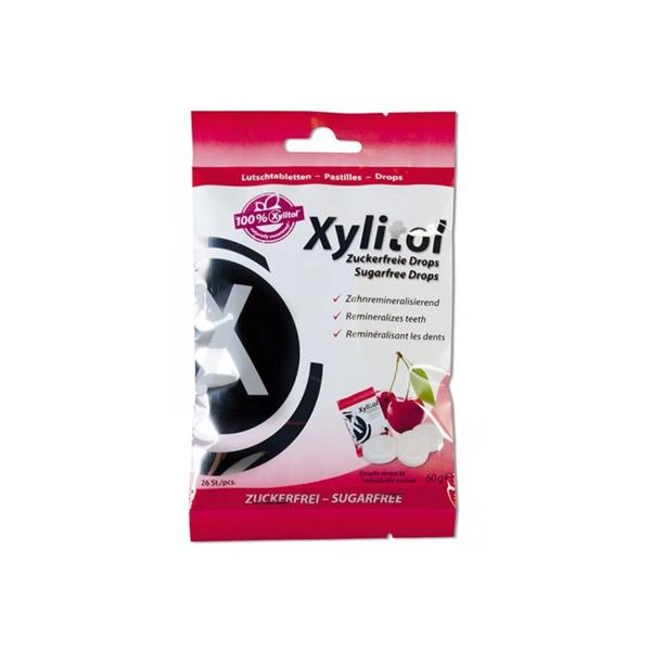 Xylitol Drops višeň 26 ks