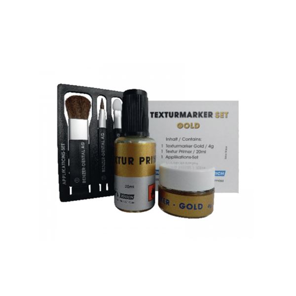 Texturmarker set Gold