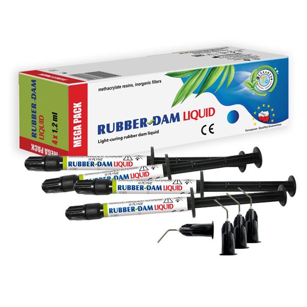 Rubber Dam tekutina Mega Pack - 4 x 1,2 ml