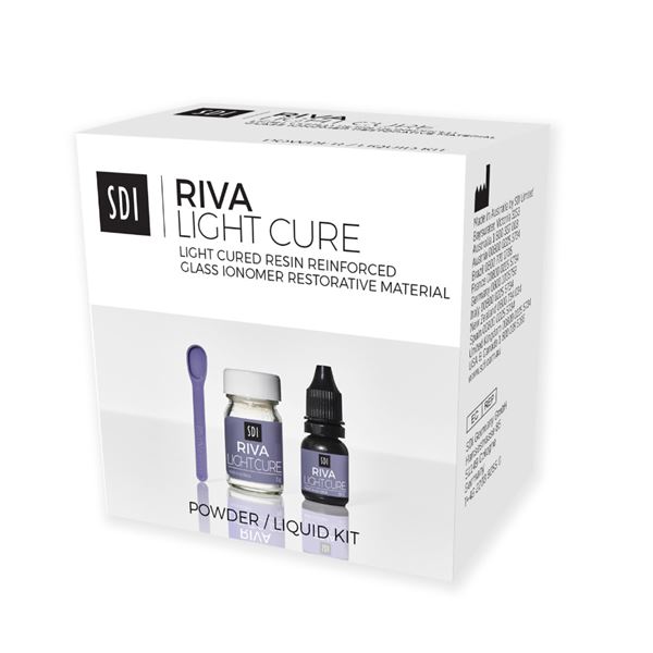 Riva LC light cure prášek/tekutina