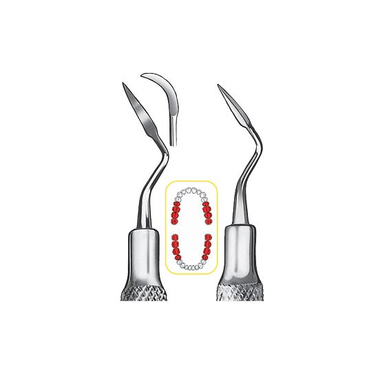 Scaler silicon oranžová